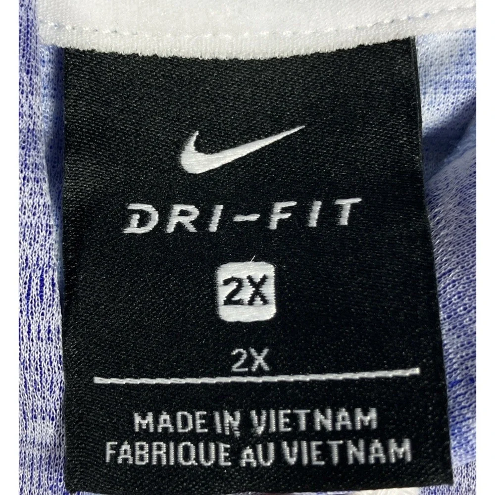 Nike Women's Icon Clash Hoodie Size 2X‎ Cloud Blue Tie Dye DQ1159-461 NWT Purple